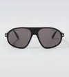 Tom Ford Aviator-sonnenbrille Erol In Schwarz