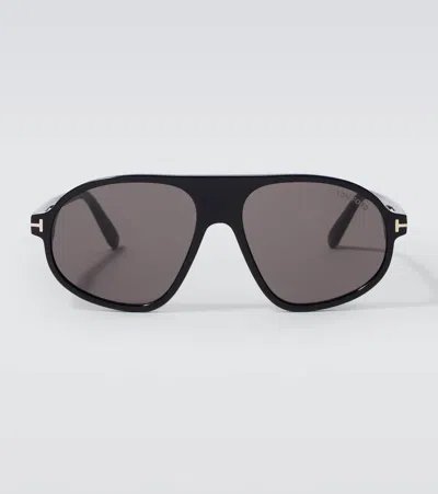 Tom Ford Aviator-sonnenbrille Erol In Schwarz