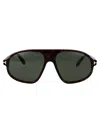 Tom Ford Sunglasses In Avana Scura / Verde
