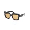Tom Ford Esme Brown Square Ladies Sunglasses Ft1157 01e 50