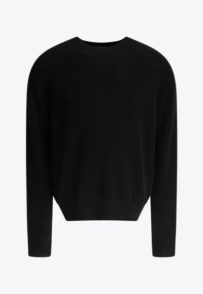 Tom Ford Essential Wool-blend Sweater In Black
