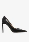Tom Ford Eva 110 Leather Pumps In Black