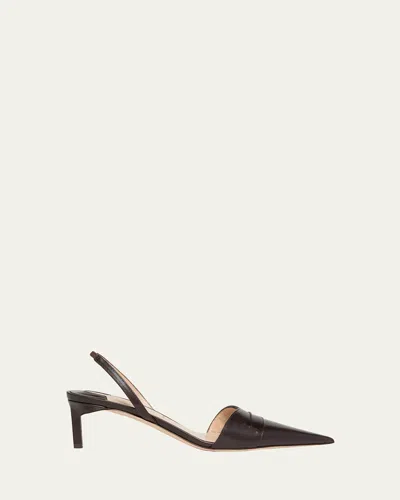 Tom Ford Eva Soft Calf Leather Slingback Pumps