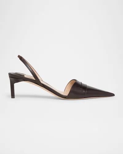Tom Ford Eva Soft Calf Leather Slingback Pumps