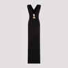 Tom Ford Plunging-neck Sleeveless Gown In Black
