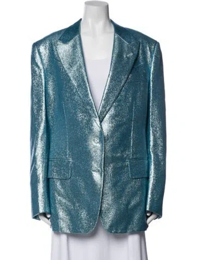 Pre-owned Tom Ford Evening Jacket W/ Tags In Blue