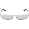 Tom Ford Everett 59mm Square Sunglasses In Silver
