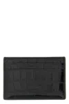 Tom Ford Crocodile-effect Card Holder In Black