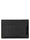 Tom Ford Crocodile-effect Card Holder In Black