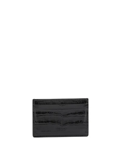 Tom Ford Exotic Line Wallets & Card Holders Black
