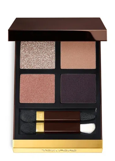 Tom Ford Eye Color Quad, Disco Dust, Eyeshadow, Bold Smoky Eye, Sheer Sparkle Satin Shimmer And Matt