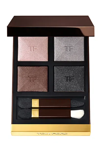 Tom Ford Eye Color Quad, Eyeshadow, Indemnity, Matte, Satin In White