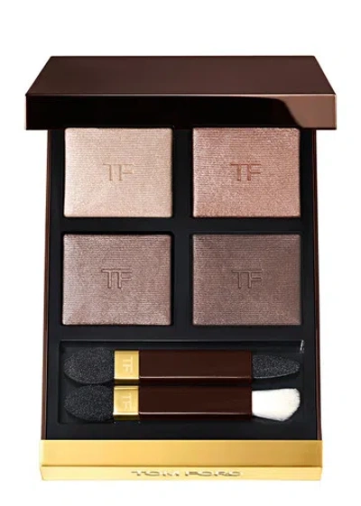 Tom Ford Eye Color Quad, Nude Dip, Eyeshadow, Bold Smoky Eye, Sheer Sparkle Satin Shimmer And Matte,