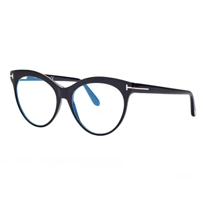 Tom Ford Cat-eye Glasses In Black