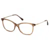 Tom Ford Demo Cat Eye Ladies Eyeglasses Ft5510 045 52 In Brown