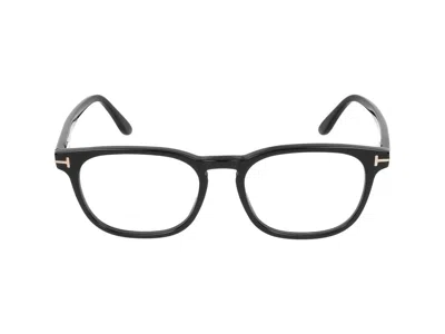 Tom Ford Eyeglasses  Ft5868-b 001 53/18/145 In Neutral