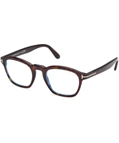 Tom Ford Eyeglasses Ft6033-b 51052 In Brown