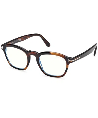 Tom Ford Eyeglasses Ft6033-b 51056 In Brown