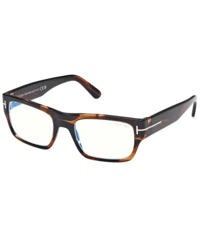 Tom Ford Eyeglasses Ft6034-b 54056 In Brown