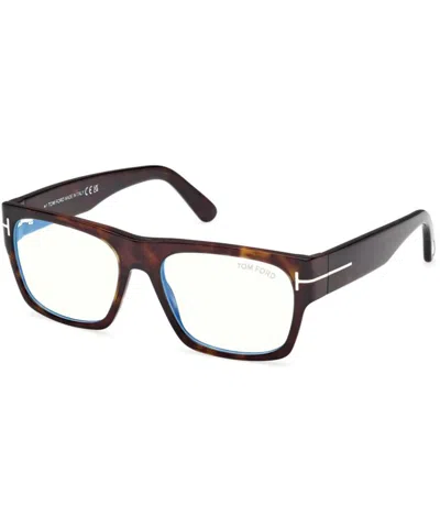 Tom Ford Eyeglasses Ft6035-b 55052 In Brown