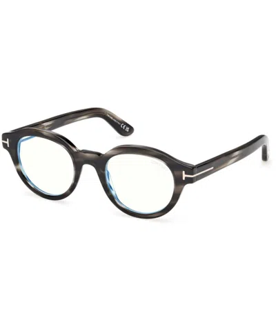 Tom Ford Eyeglasses Ft6037-b 49056 In Gray