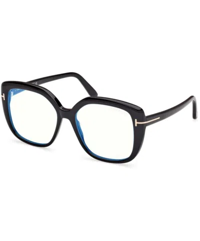 Tom Ford Eyeglasses Ft6043-b 53001 In Black