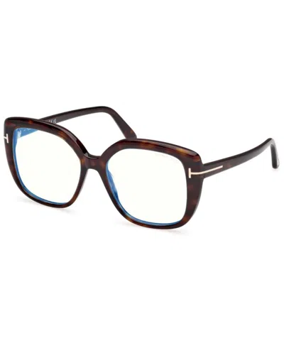 Tom Ford Eyeglasses Ft6043-b 53052 In Brown