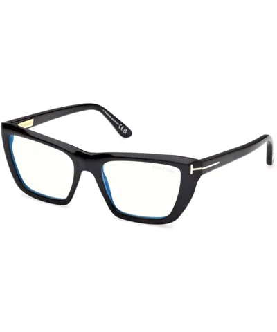 Tom Ford Eyeglasses Ft6047-b 54001 In Black