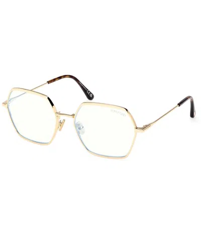 Tom Ford Eyeglasses Ft6050-b 56030 In Gold