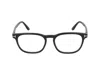 Tom Ford Blue Light Block Cat Eye Ladies Eyeglasses Ft5949-b 001 56 In Glossy Black