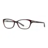 Tom Ford Eyeglasses Rectangle Full Rim, Beige Frame And Clear Demo Lenses Lens Ft5142059 In Brown