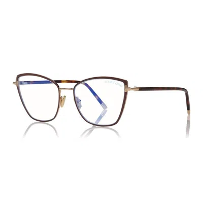Tom Ford Women's Ft5740-b 54mm Sunglasses In Brown