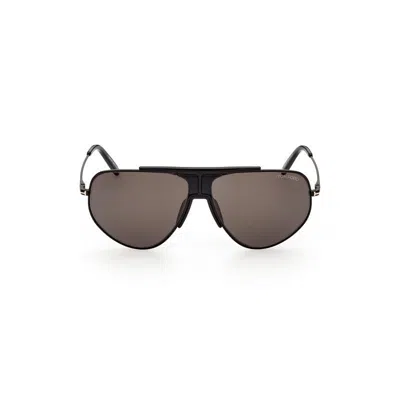 Tom Ford Eyewear Addison Aviator Frame Sunglasses In Black