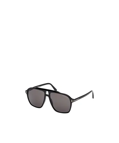 Tom Ford Eyewear Autari Pilot Frame Sunglasses