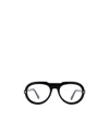 Tom Ford Eyewear Aviator Frame Straight Arm Glasses In Black