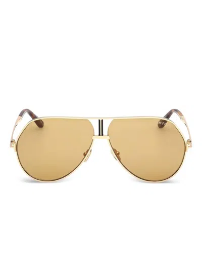 TOM FORD TOM FORD EYEWEAR AVIATOR-STYLE SUNGLASSES