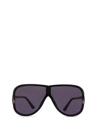 Tom Ford Eyewear Axel Pilot Frame Sunglasses In Black
