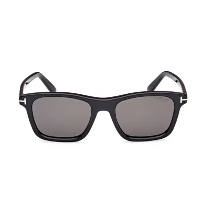 Tom Ford Eyewear Barron Square Frame Sunglasses In Black