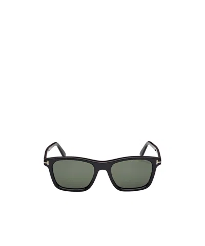Tom Ford Eyewear Barron Square Frame Sunglasses In Gray