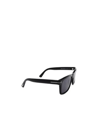 Tom Ford Eyewear Buckley Square Frame Sunglasses In Black