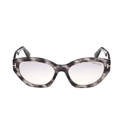 Tom Ford Eyewear Butterfly Frame Sunglasses In Multi