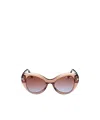 Tom Ford Eyewear Butterfly Frame Sunglasses In Multicolor