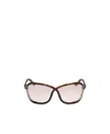 Tom Ford Eyewear Butterfly Frame Sunglasses In Pink