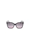 Tom Ford Eyewear Butterfly Frame Sunglasses In Purple