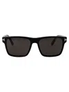 Tom Ford Eyewear Calder Square Frame Sunglasses In Black