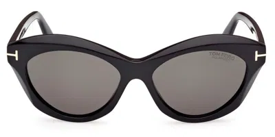 Tom Ford Eyewear Cat In Black
