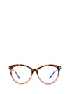 Tom Ford Eyewear Cat-eye Frame Glasses In Multi