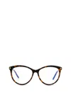Tom Ford Eyewear Cat-eye Frame Glasses In White