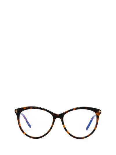 Tom Ford Eyewear Cat-eye Frame Glasses In White