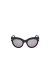 Tom Ford Lucilla 51mm Gradient Cat Eye Sunglasses In Black